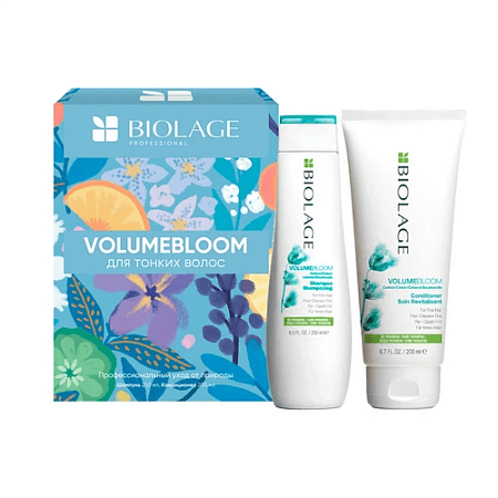 Товар Biolage Volumebloom Подарочный набор для объема волос (Шампунь и Кондиционер) Вольюмблум Для женщин Товар Biolage Volumebloom Подарочный набор для объема волос (Шампунь и Кондиционер) Вольюмблум Для женщин