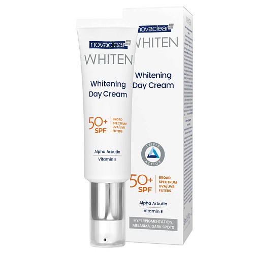 Товар Крем дневной отбеливающий SPF 50 Novaclear Whiten Кремы Товар Крем дневной отбеливающий SPF 50 Novaclear Whiten Кремы