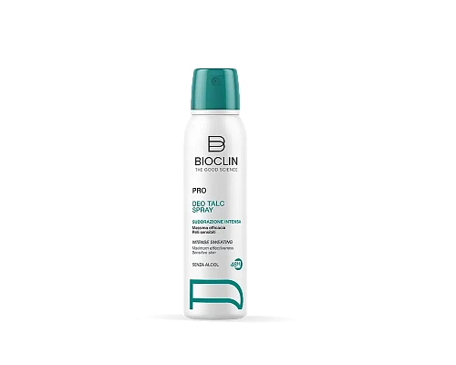 Bioclin DEO TALC Дезодорант-спрей тпльк 48Ч для чувствительной кожи для интенсивного потоотделения Bioclin DEO TALC Дезодорант-спрей тпльк 48Ч для чувствительной кожи для интенсивного потоотделения