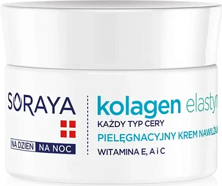 SORAYA COLLAGEN + ELASTIN Питательный бережный увлажняющий крем дневной ночной Коллаген и Эластин SORAYA COLLAGEN + ELASTIN Питательный бережный увлажняющий крем дневной ночной Коллаген и Эластин
