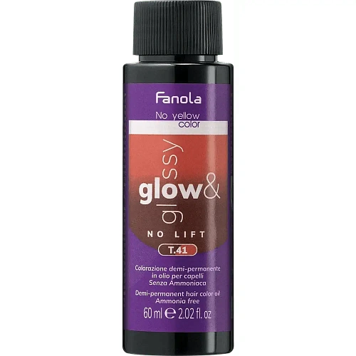 Тонер без аммиака Fanola Glow Glossy Oil Toner Тонер без аммиака Fanola Glow Glossy Oil Toner