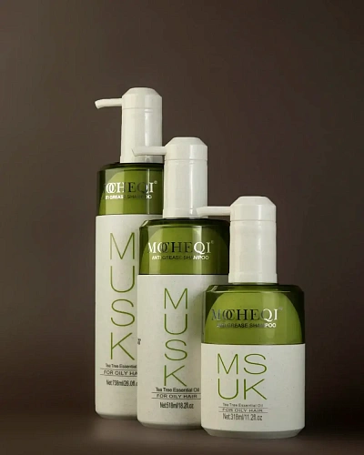 Товар MOCHEQI Шампунь для жирных волос с гидролизованным кератином и маслом чайного дерева ANTI GREASE Шампунь Товар MOCHEQI Шампунь для жирных волос с гидролизованным кератином и маслом чайного дерева ANTI GREASE Шампунь
