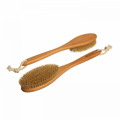 Натуральная щетка для сухого массажа Средняя ARAVIA Натуральная щетка для сухого массажа Средняя ARAVIA