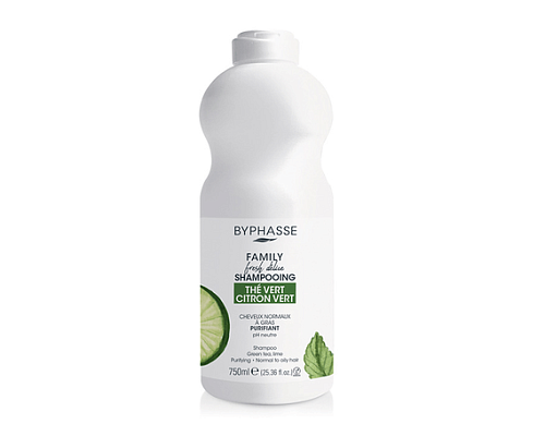 Товар BYPHASSE Шампунь FAMILY для жирных волос Зеленый Чай и Лайм Шампунь Товар BYPHASSE Шампунь FAMILY для жирных волос Зеленый Чай и Лайм Шампунь