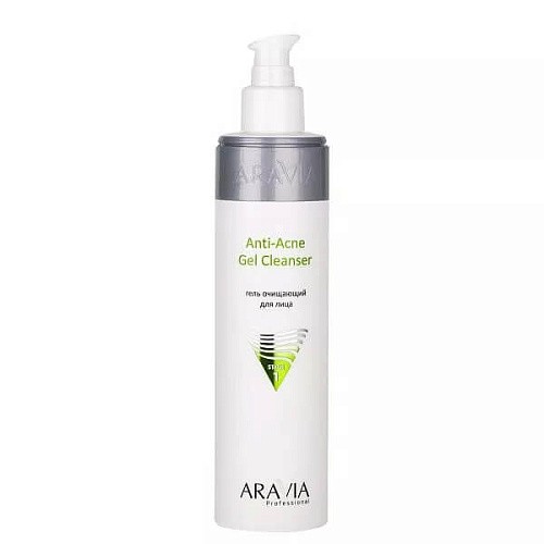 Товар ARAVIA Professional Гель очищающий для жирной и проблемной кожи лица Anti-Acne Gel Cleanser Для умывания и снятия макияжа Товар ARAVIA Professional Гель очищающий для жирной и проблемной кожи лица Anti-Acne Gel Cleanser Для умывания и снятия макияжа