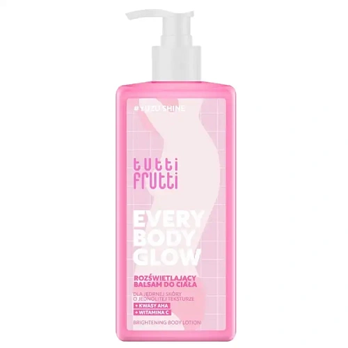 Товар TUTTI FRUTTI Every Glow Осветляющий лосьон сияние для тела Farmona с AHA кислотами и Витамином С Товар TUTTI FRUTTI Every Glow Осветляющий лосьон сияние для тела Farmona с AHA кислотами и Витамином С