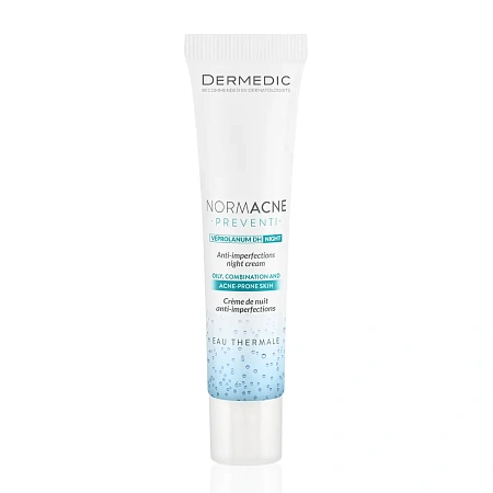 Dermedic NORMACNE Ночной крем от несовершенств и прыщей Dermedic NORMACNE Ночной крем от несовершенств и прыщей