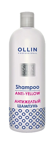 OLLIN SILK TOUCH Шампунь антижелтый Оллин Силк Тач с протеинами шелка OLLIN SILK TOUCH Шампунь антижелтый Оллин Силк Тач с протеинами шелка