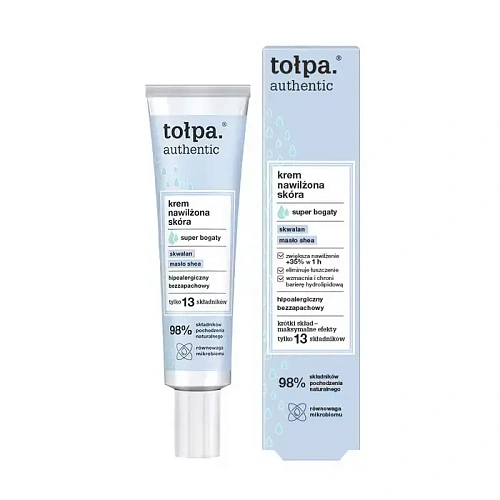 Товар Tolpa authentic Насыщенный увлажняющий крем для лица с маслом ши и скваланом для сухой кожи Кремы Товар Tolpa authentic Насыщенный увлажняющий крем для лица с маслом ши и скваланом для сухой кожи Кремы