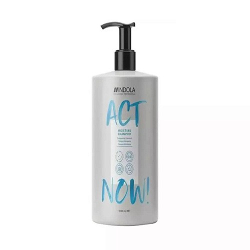 Индола Увлажняющий шампунь Act Now для волос Indola, MOISTURE SHAMPOO Индола Увлажняющий шампунь Act Now для волос Indola, MOISTURE SHAMPOO
