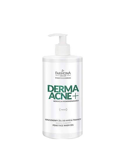 Очищающий грушевый гель для лица для жирной кожи Derma acne Farmona Professional Очищающий грушевый гель для лица для жирной кожи Derma acne Farmona Professional