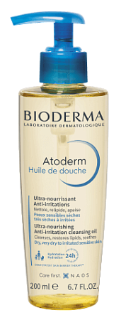 Биодерма Масло для душа Атодерм Bioderma Atoderm Huile de Douche Биодерма Масло для душа Атодерм Bioderma Atoderm Huile de Douche