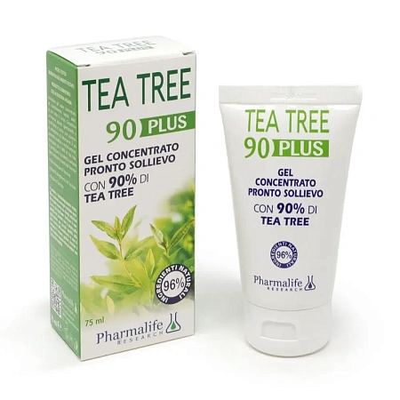 PHARMALIFE RESEARCH Tea Tree 90 plus Гель-концентрат себорегулирующий очищающий от акне эктракт чайного дерева 90 % PHARMALIFE RESEARCH Tea Tree 90 plus Гель-концентрат себорегулирующий очищающий от акне эктракт чайного дерева 90 %