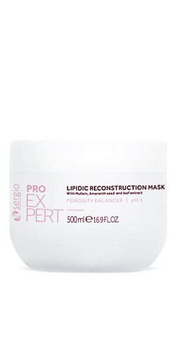 Товар Маска липидная для восстановления волос PRO EXPERT Sergio Professional Маски Товар Маска липидная для восстановления волос PRO EXPERT Sergio Professional Маски