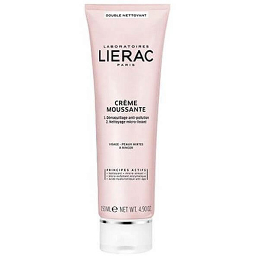Товар LIERAC DOUBLE Крем для лица пенящийся Лиерак NETTOYANT CRÈME MOUSSANTE Для умывания и снятия макияжа Товар LIERAC DOUBLE Крем для лица пенящийся Лиерак NETTOYANT CRÈME MOUSSANTE Для умывания и снятия макияжа