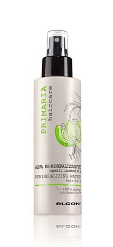Товар Спрей-кондиционер Минеральная вода для ослабленных волос Primaria Elgon REMINERALISING WATER Эликсир для волос Товар Спрей-кондиционер Минеральная вода для ослабленных волос Primaria Elgon REMINERALISING WATER Эликсир для волос