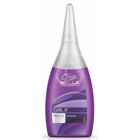 Wella Лосьон для химической завивки с креатином для окрашенных и чувствительных волос Curl-С it Mild Wella Лосьон для химической завивки с креатином для окрашенных и чувствительных волос Curl-С it Mild