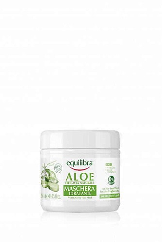 Товар EQUILIBRA Aloe. Гиалуроновая увлажняющая маска для волос Алоэ Маски Товар EQUILIBRA Aloe. Гиалуроновая увлажняющая маска для волос Алоэ Маски