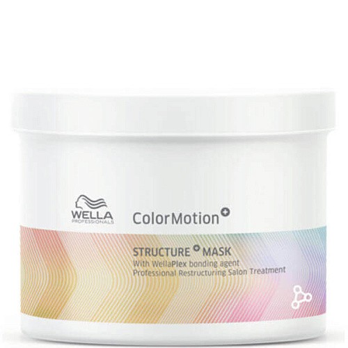 Маска для интенсивного восстановления окрашенных волос с эликсиром WellaPlex WELLA COLOR Structure Mask MOTION Маска для интенсивного восстановления окрашенных волос с эликсиром WellaPlex WELLA COLOR Structure Mask MOTION