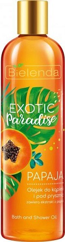 Масло для душа и ванны Папайя Bielenda Exotic Paradise Масло для душа и ванны Папайя Bielenda Exotic Paradise