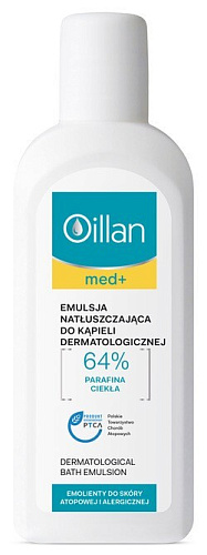 Oillan med Питательная эмульсия для дерматологических ванн Oillan med Питательная эмульсия для дерматологических ванн
