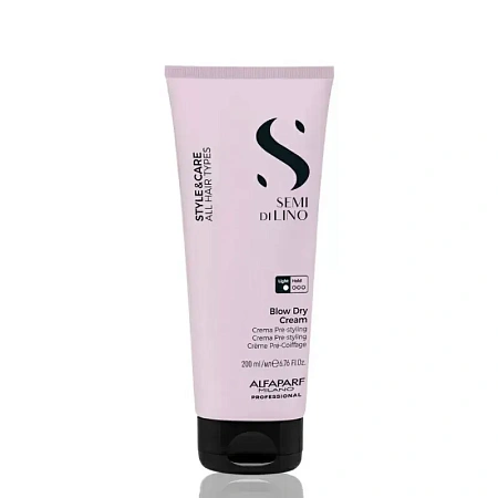 Товар Alfaparf Style Care Blow Dry Cream Разглаживающий крем для престайлинга легкой фиксации Крем для волос Товар Alfaparf Style Care Blow Dry Cream Разглаживающий крем для престайлинга легкой фиксации Крем для волос