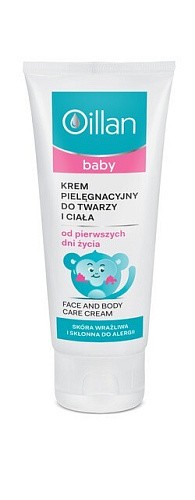 Товар Oillan Baby Крем-уход для лица и тела Товар Oillan Baby Крем-уход для лица и тела