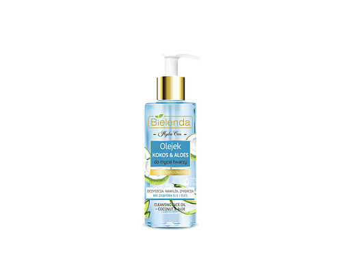Товар Очищающее масло для лица Кокос и Алоэ Bielenda Hydra Care Для умывания и снятия макияжа Товар Очищающее масло для лица Кокос и Алоэ Bielenda Hydra Care Для умывания и снятия макияжа