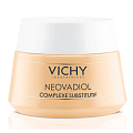 Дневной крем уход для нормальной кожи лица в период менопаузы компенсирующий комплекс Neovadiol Vichy