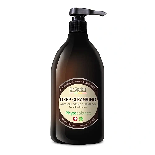 Шампунь глубоко очищающий для всех типов волос Dr. Sorbie DEEP CLEANSING ANTI CHLORINE SHAMPOO Шампунь глубоко очищающий для всех типов волос Dr. Sorbie DEEP CLEANSING ANTI CHLORINE SHAMPOO