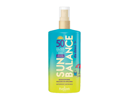Молочко для загара детское Водостойкое 1 + SPF 50 Sun Balance Farmona Молочко для загара детское Водостойкое 1 + SPF 50 Sun Balance Farmona