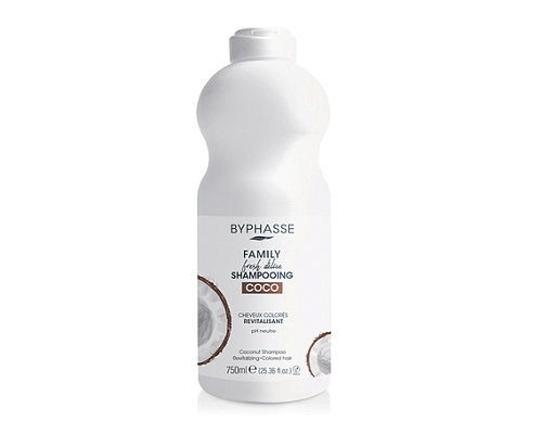 Товар BYPHASSE Шампунь Кокос для окрашенных волос Веган без сульфатный FAMILY Шампунь Товар BYPHASSE Шампунь Кокос для окрашенных волос Веган без сульфатный FAMILY Шампунь