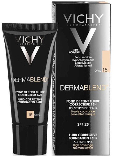 Товар Тональный крем флюид корректирующей VICHY Dermablend Тональные Товар Тональный крем флюид корректирующей VICHY Dermablend Тональные