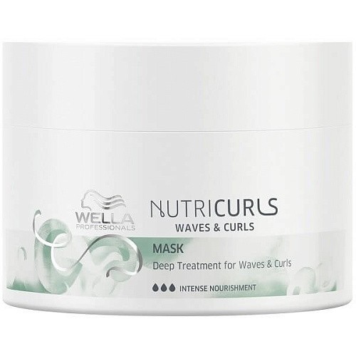 Маска питательная для вьющихся и кудрявых волос Wella NUTRICURLS Маска питательная для вьющихся и кудрявых волос Wella NUTRICURLS