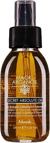 Nook Масло для интенсивного восстановления секущихся и поврежденных волос, Магия Арганы, MAGIC ARGANOIL SECRET ABSOLUTE OIL argan oil intensive treatment Nook Масло для интенсивного восстановления секущихся и поврежденных волос, Магия Арганы, MAGIC ARGANOIL SECRET ABSOLUTE OIL argan oil intensive treatment