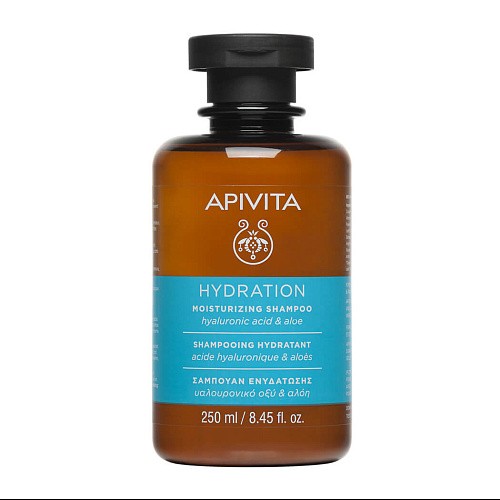 Товар Шампунь увлажняющий с гиалуроновой кислотой и алоэ APIVITA Moisturizing shampoo hyaluronic acid aloe Шампунь Товар Шампунь увлажняющий с гиалуроновой кислотой и алоэ APIVITA Moisturizing shampoo hyaluronic acid aloe Шампунь