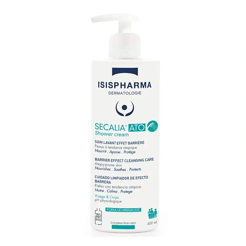 Isispharma Secalia ato Shower Cream. Очищающий крем-гель для душа для сухой атопической кожи Isispharma Secalia ato Shower Cream. Очищающий крем-гель для душа для сухой атопической кожи