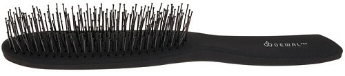 Товар Щетка массажная для укладки и начеса волос DEWAL VITRAGE, нейлоновая щетина, зубья 6 рядов Аксессуары для волос, Электроинструмент Товар Щетка массажная для укладки и начеса волос DEWAL VITRAGE, нейлоновая щетина, зубья 6 рядов Аксессуары для волос, Электроинструмент
