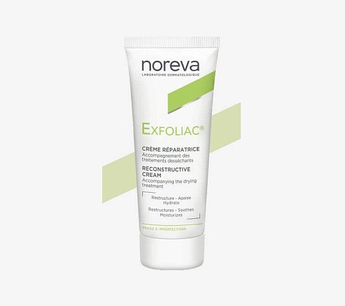 Товар Noreva Exfoliac Восстанавливающий увлажняющий крем для жирной кожи creme reparatrice Норева Эксфолиак Кремы Товар Noreva Exfoliac Восстанавливающий увлажняющий крем для жирной кожи creme reparatrice Норева Эксфолиак Кремы