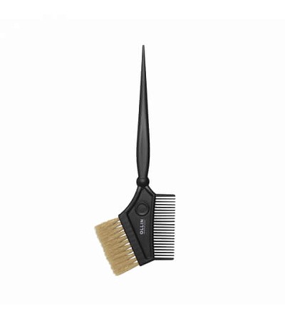 Кисть для окрашивания волос с мягкой щетиной и расческой, OLLIN Professional Кисть для окрашивания волос с мягкой щетиной и расческой, OLLIN Professional