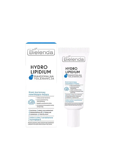 Товар Maximum Tolerance Увлажняющий и успокаивающий защитный барьерный крем Bielenda Hydro LipidiIum Кремы Товар Maximum Tolerance Увлажняющий и успокаивающий защитный барьерный крем Bielenda Hydro LipidiIum Кремы