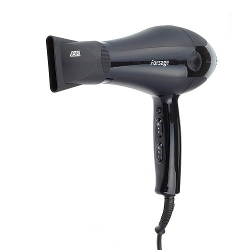 Товар Фен DEWAL 03-106 Black Forsage с ионизацией, 2200 Вт, черный Аксессуары для волос, Электроинструмент Товар Фен DEWAL 03-106 Black Forsage с ионизацией, 2200 Вт, черный Аксессуары для волос, Электроинструмент