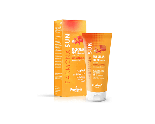 Товар FARMONA SUN Крем для лица Фармона Сан с маслом макадамии SPF 50 для нормальной, сухой и чувствительной кожи Кремы Товар FARMONA SUN Крем для лица Фармона Сан с маслом макадамии SPF 50 для нормальной, сухой и чувствительной кожи Кремы
