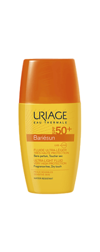 BARIESUN Uriage SPF 50 Солнцезащитный ультралегкий флюид СПФ50 FLUIDE ULTRALEGER BARIESUN Uriage SPF 50 Солнцезащитный ультралегкий флюид СПФ50 FLUIDE ULTRALEGER