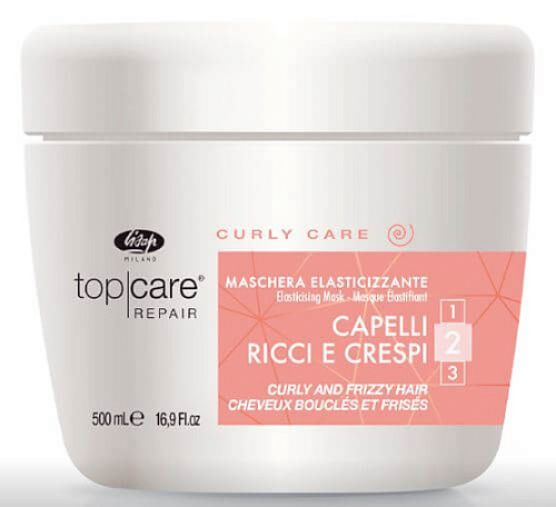 Lisap Top Care Repair Curly Care Разглаживающая маска для вьющихся и непослушных волос Lisap Top Care Repair Curly Care Разглаживающая маска для вьющихся и непослушных волос