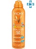 VICHY Capital Soleil Спрей-вуаль Виши Детский анти-песок для лица и тела SPF 50