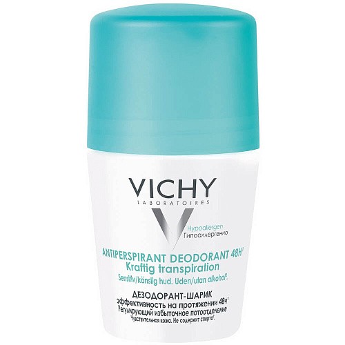 VICHY DEODORANTS Дуопак, дезодорант-антиперспирант шариковый регулирующий потоотделение 48 ч VICHY DEODORANTS Дуопак, дезодорант-антиперспирант шариковый регулирующий потоотделение 48 ч
