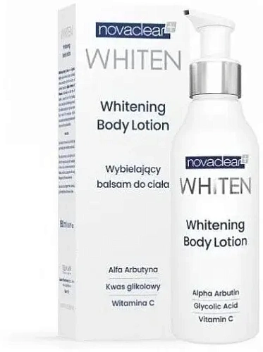 NOVACLEAR WHITEN Отбеливающий лосьон для тела от пигментных пятен и веснушек NOVACLEAR WHITEN Отбеливающий лосьон для тела от пигментных пятен и веснушек