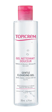 TOPICREM HYDRA Мягкий нежный очищающий гель Топикрем Cleansing Gel TOPICREM HYDRA Мягкий нежный очищающий гель Топикрем Cleansing Gel