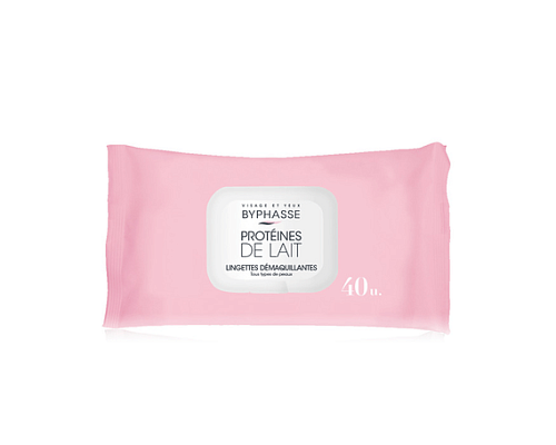 Товар Влажные салфетки очищающие для снятия макияжа с молочными протеинами для всех типов кожи BYPHASSE Для умывания и снятия макияжа Товар Влажные салфетки очищающие для снятия макияжа с молочными протеинами для всех типов кожи BYPHASSE Для умывания и снятия макияжа
